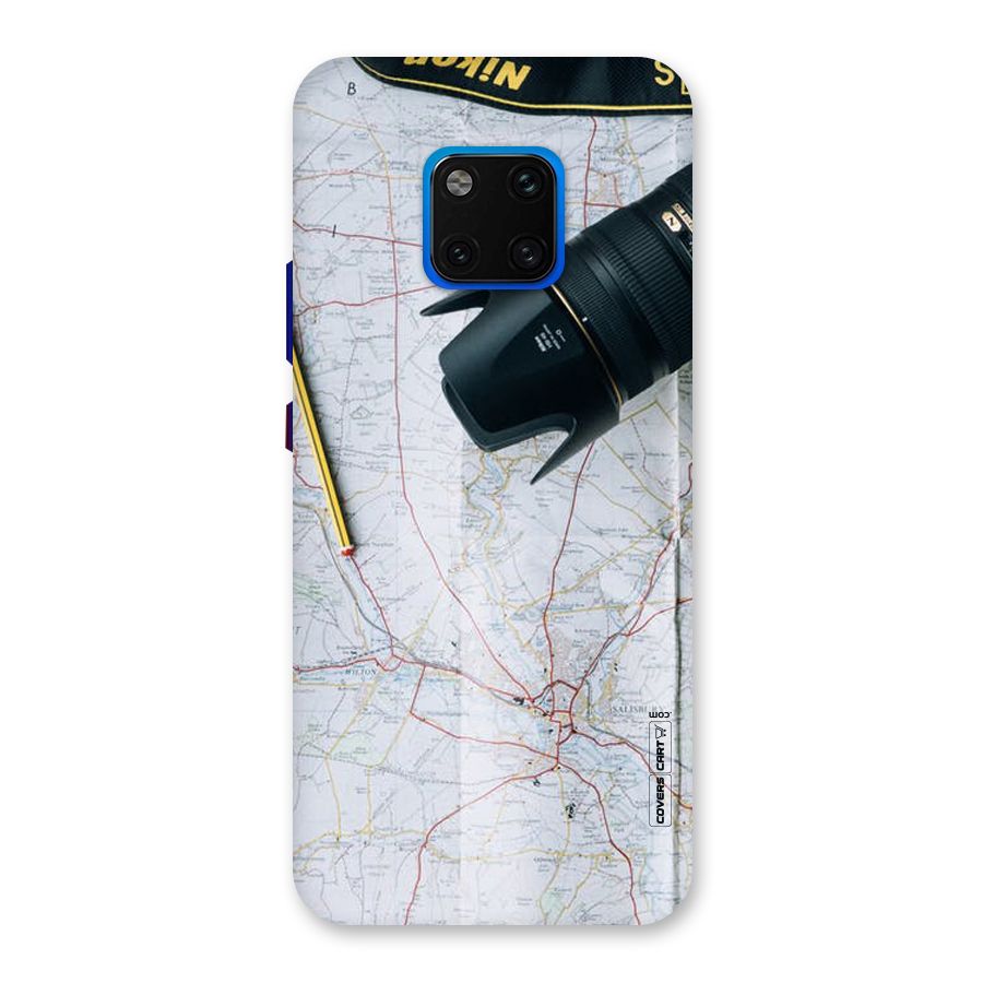 Map And Camera Back Case for Huawei Mate 20 Pro