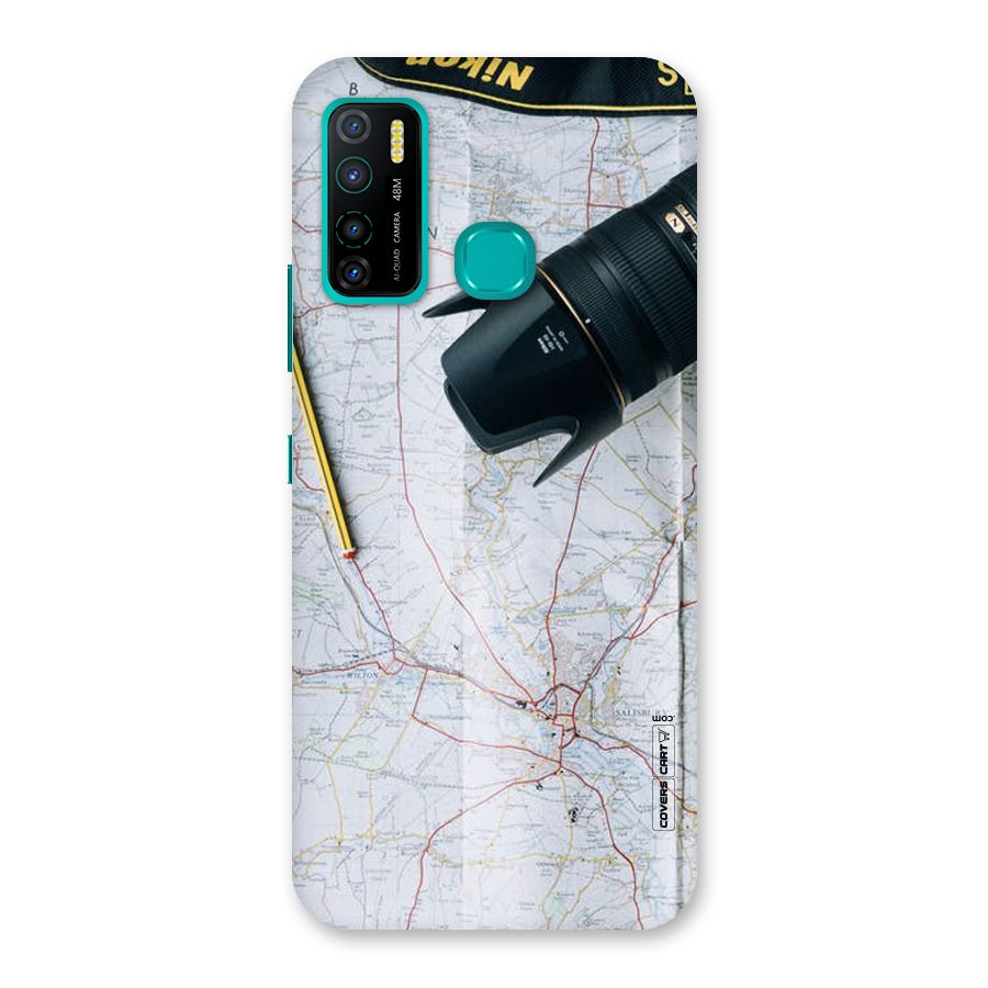 Map And Camera Back Case for Infinix Hot 9 Pro