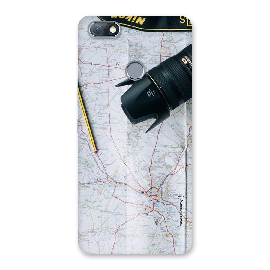 Map And Camera Back Case for Infinix Note 5