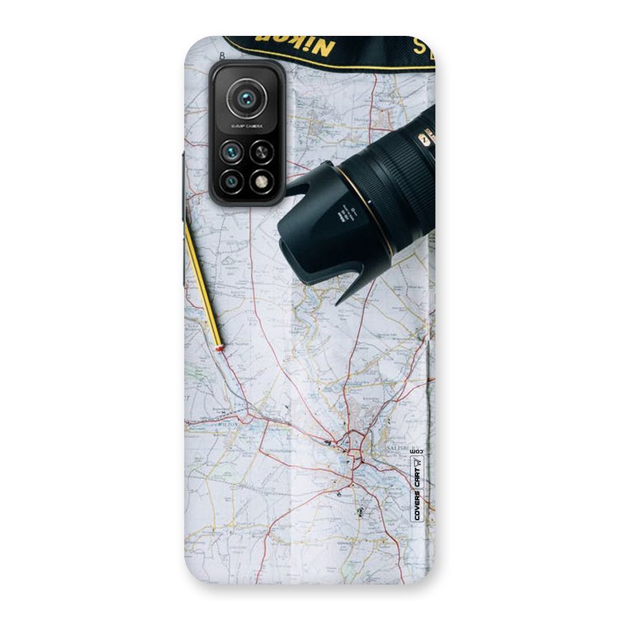 Map And Camera Back Case for Mi 10T 5G