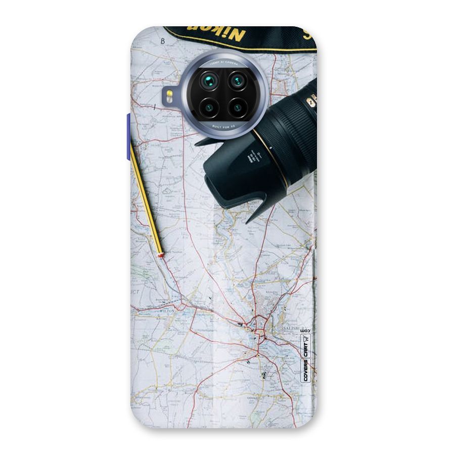 Map And Camera Back Case for Mi 10i