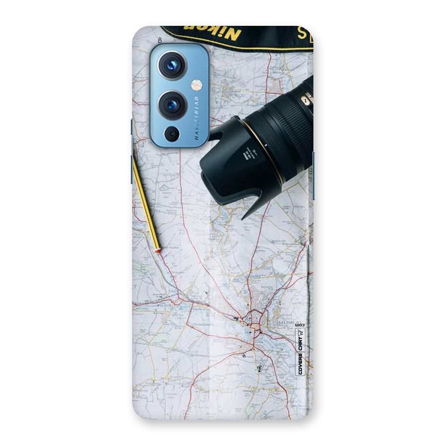 Map And Camera Back Case for OnePlus 9