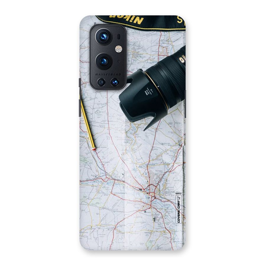 Map And Camera Back Case for OnePlus 9 Pro