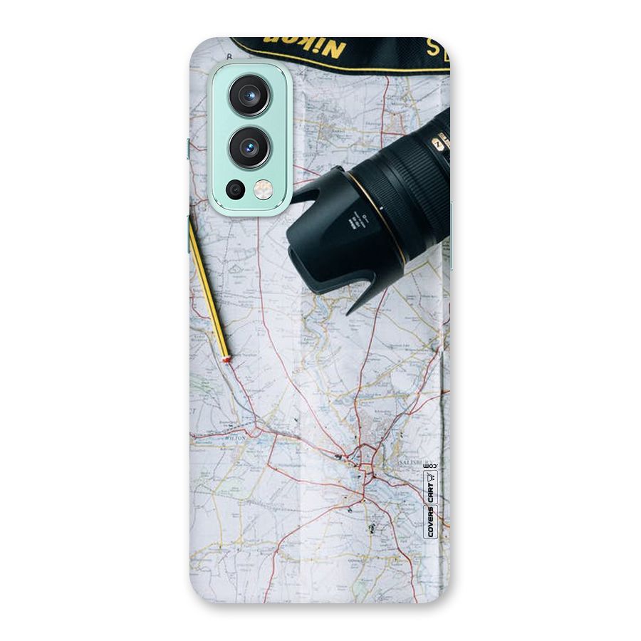 Map And Camera Back Case for OnePlus Nord 2 5G