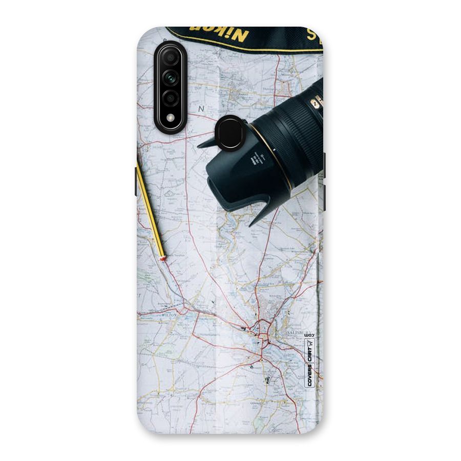 Map And Camera Back Case for Oppo A31