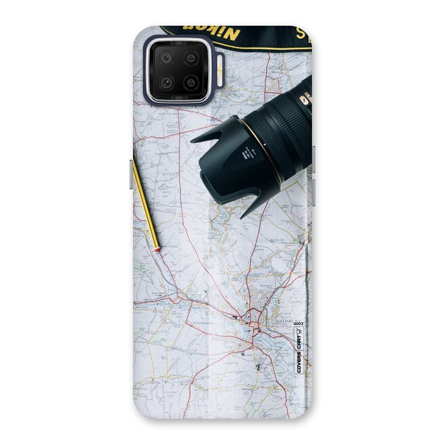 Map And Camera Back Case for Oppo F17