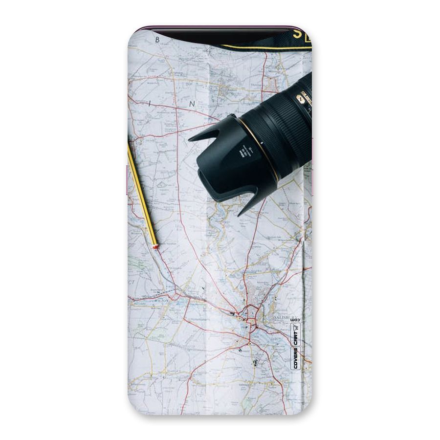Map And Camera Back Case for Oppo Find X