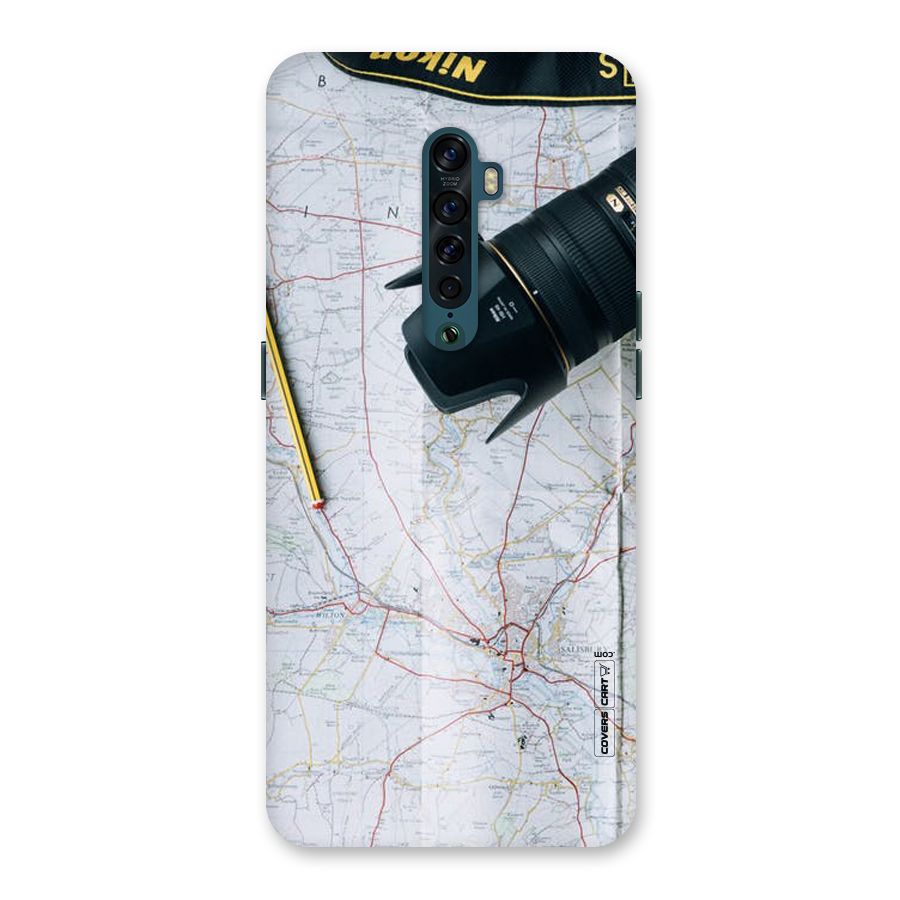 Map And Camera Back Case for Oppo Reno2