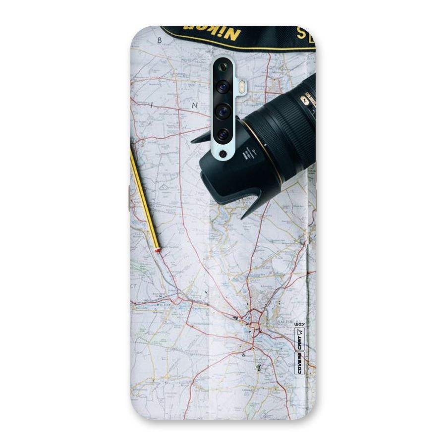 Map And Camera Back Case for Oppo Reno2 F