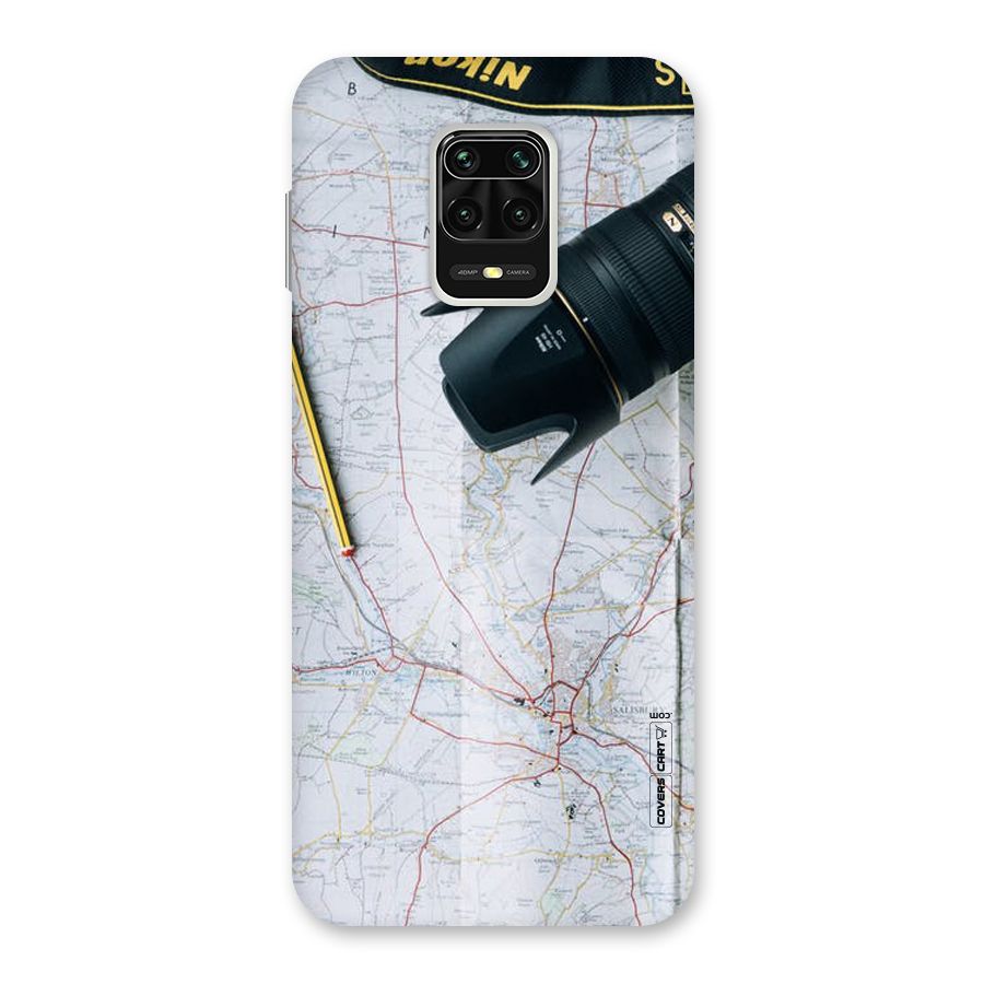 Map And Camera Back Case for Poco M2 Pro