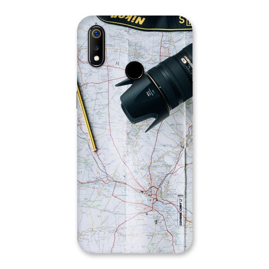 Map And Camera Back Case for Realme 3