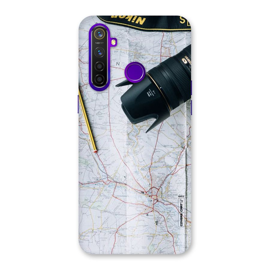 Map And Camera Back Case for Realme 5 Pro
