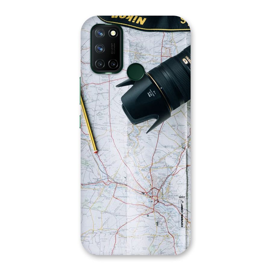 Map And Camera Back Case for Realme 7i