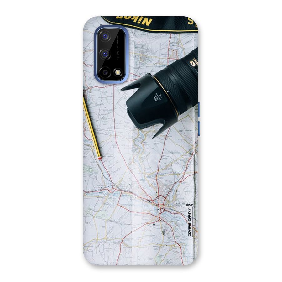 Map And Camera Back Case for Realme Narzo 30 Pro