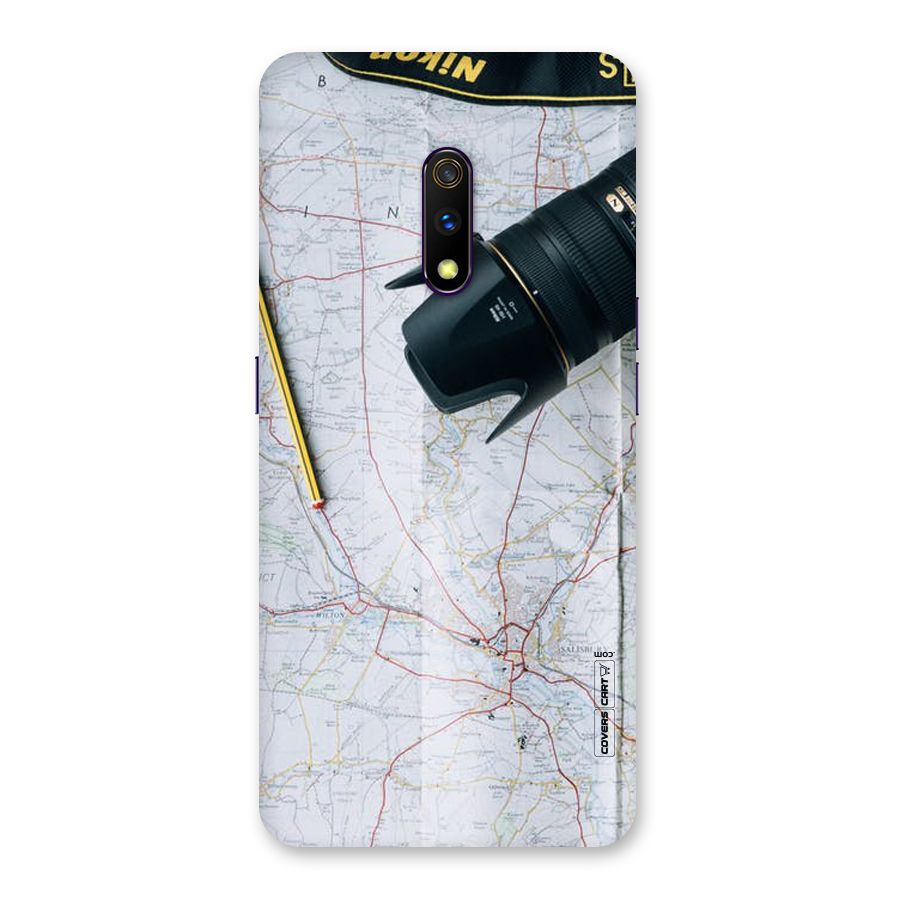 Map And Camera Back Case for Realme X