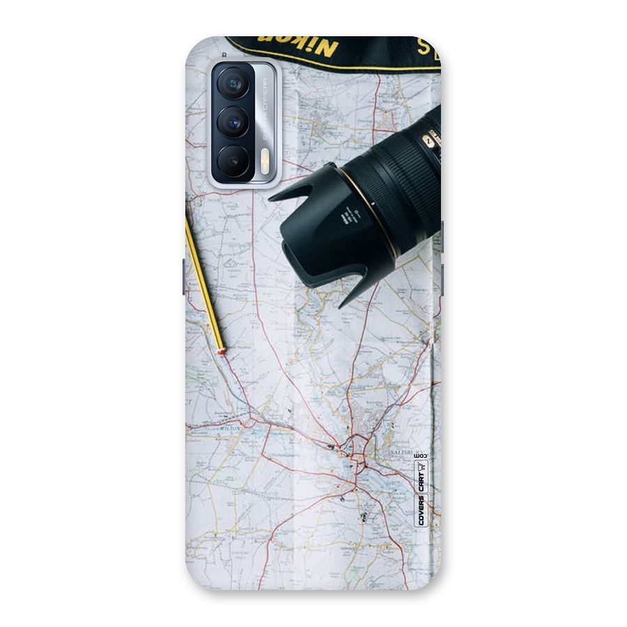 Map And Camera Back Case for Realme X7