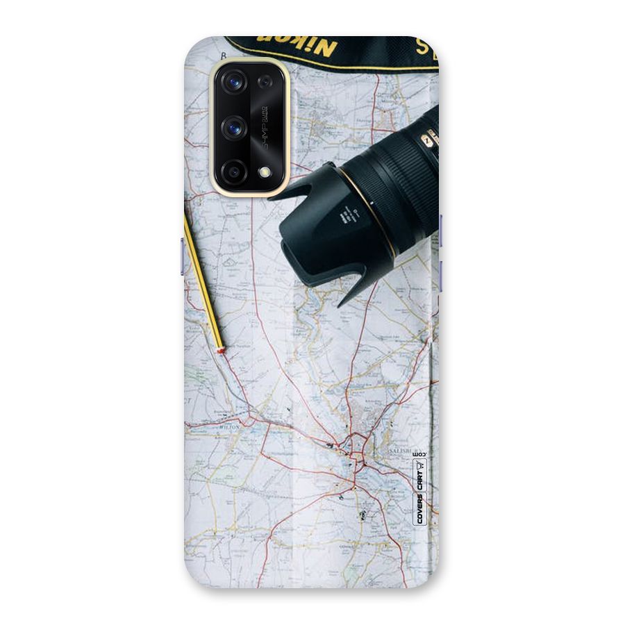 Map And Camera Glass Back Case for Realme X7 Pro
