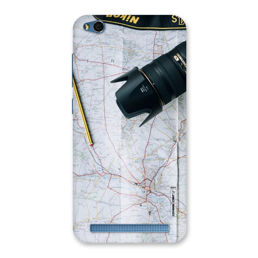 Map And Camera Back Case for Redmi 5A