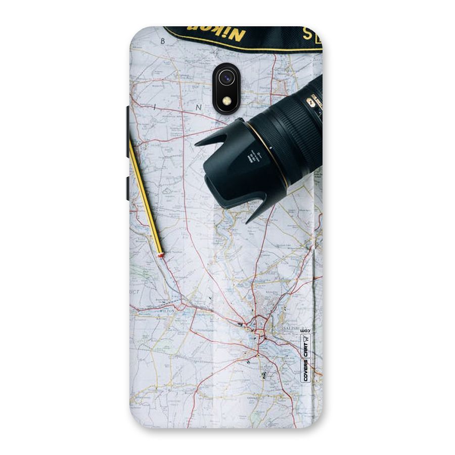 Map And Camera Back Case for Redmi 8A