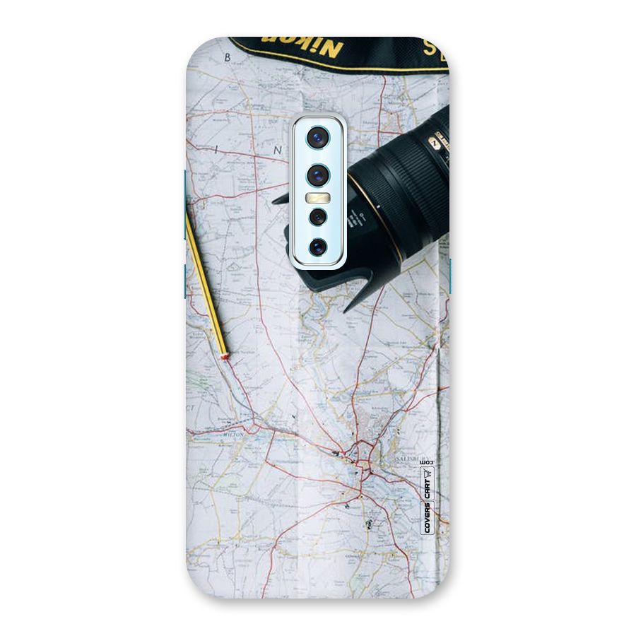 Map And Camera Back Case for Vivo V17 Pro