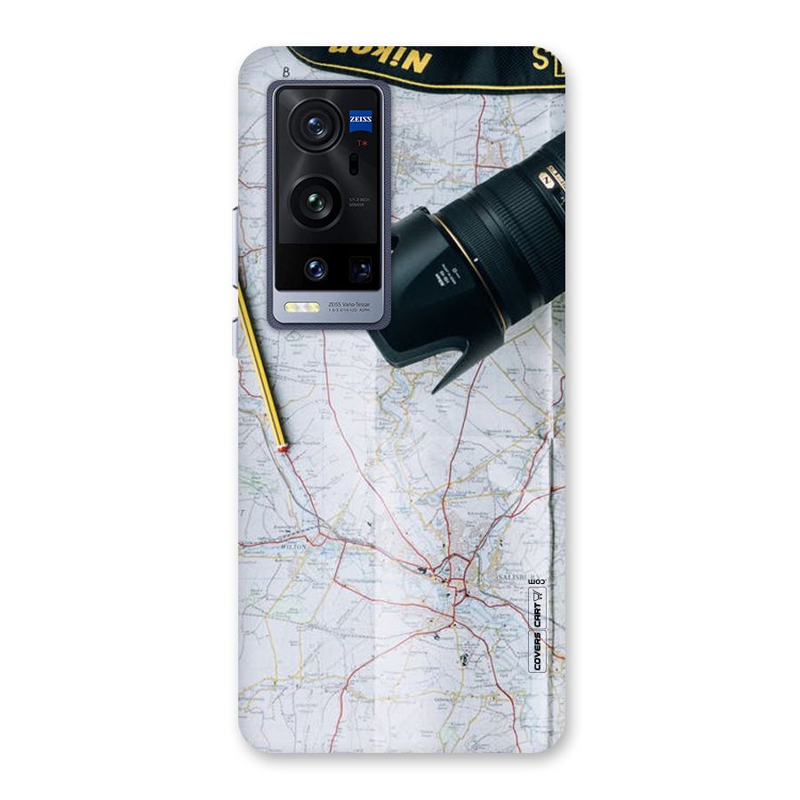 Map And Camera Back Case for Vivo X60 Pro Plus