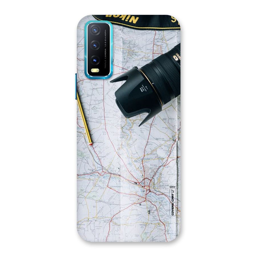 Map And Camera Back Case for Vivo Y20