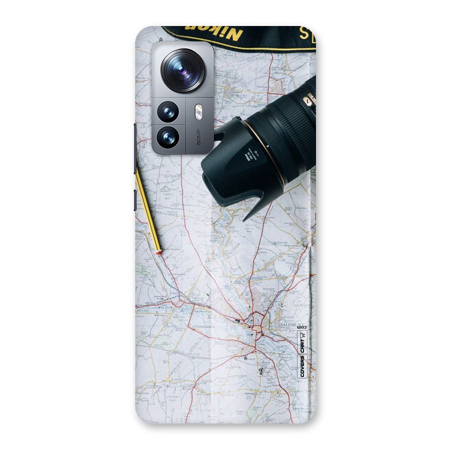 Map And Camera Back Case for Xiaomi 12 Pro