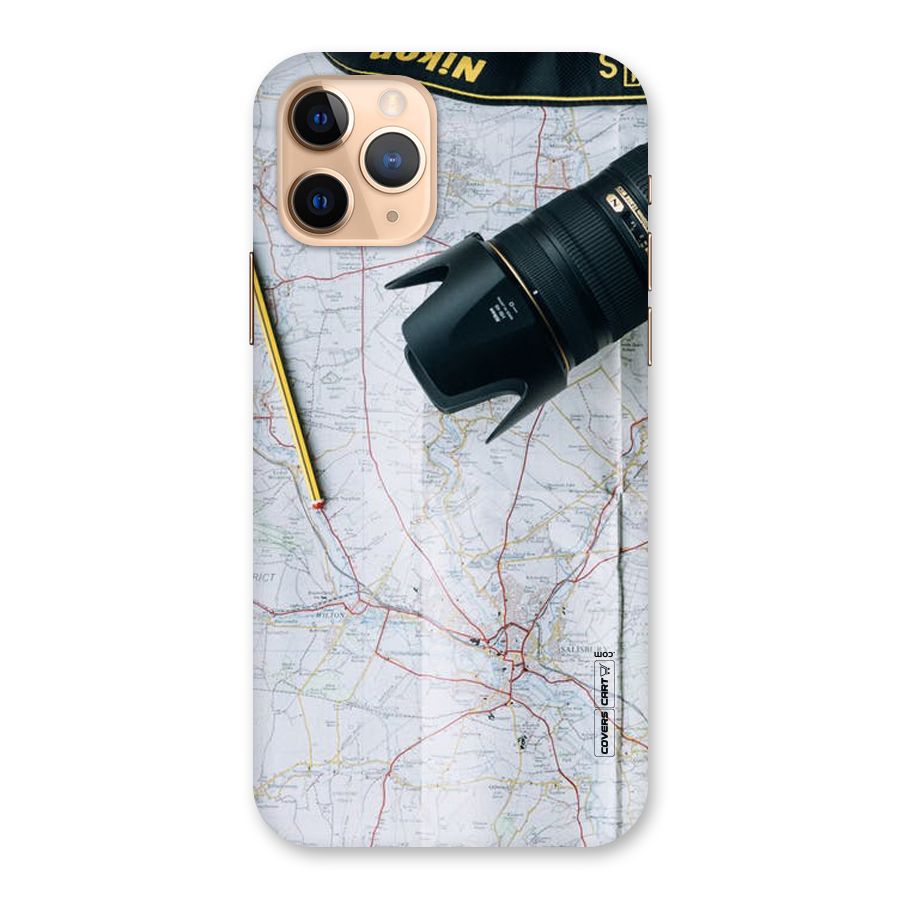 Map And Camera Back Case for iPhone 11 Pro