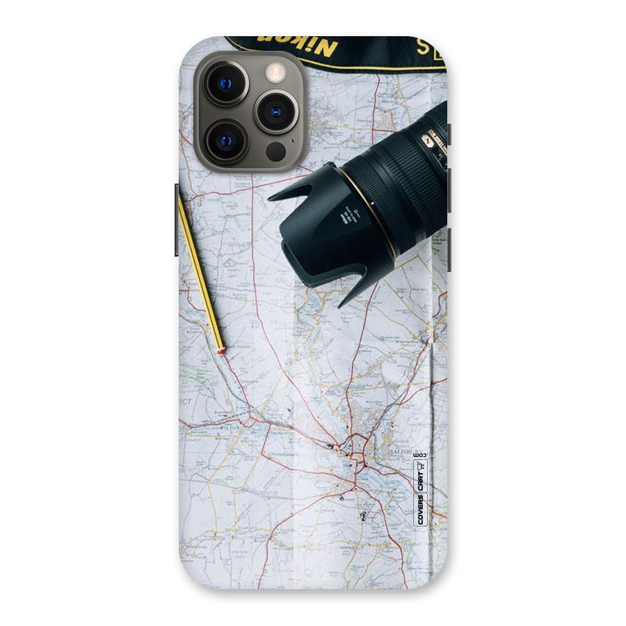Map And Camera Back Case for iPhone 12 Pro Max