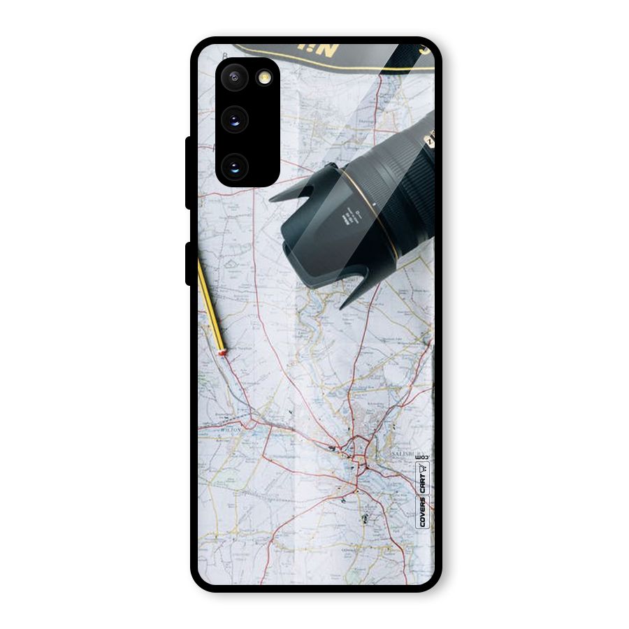 Map And Camera Glass Back Case for Galaxy S20 FE 5G