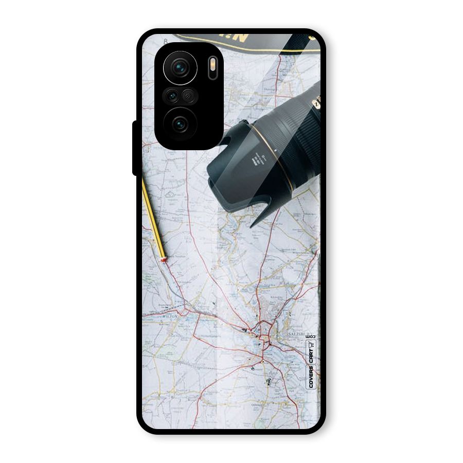 Map And Camera Glass Back Case for Mi 11X Pro