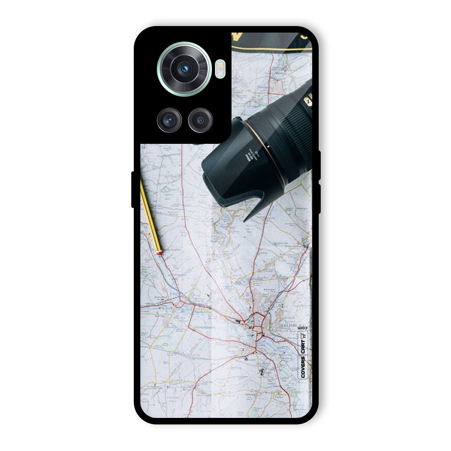 Map And Camera Glass Back Case for OnePlus 10R