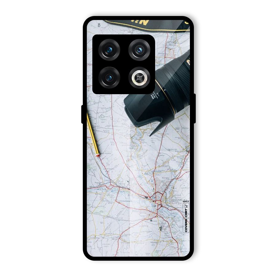 Map And Camera Glass Back Case for OnePlus 10 Pro 5G