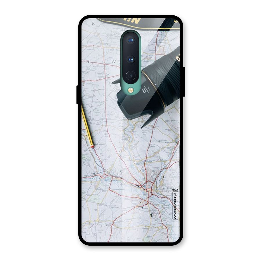 Map And Camera Glass Back Case for OnePlus 8