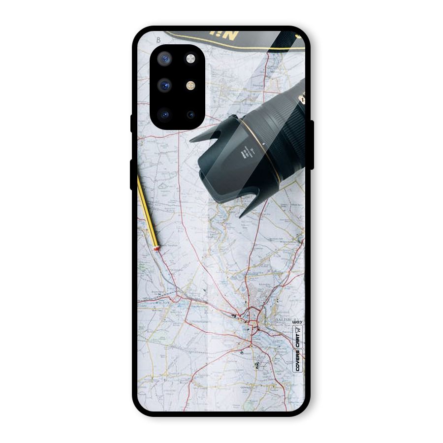 Map And Camera Glass Back Case for OnePlus 8T
