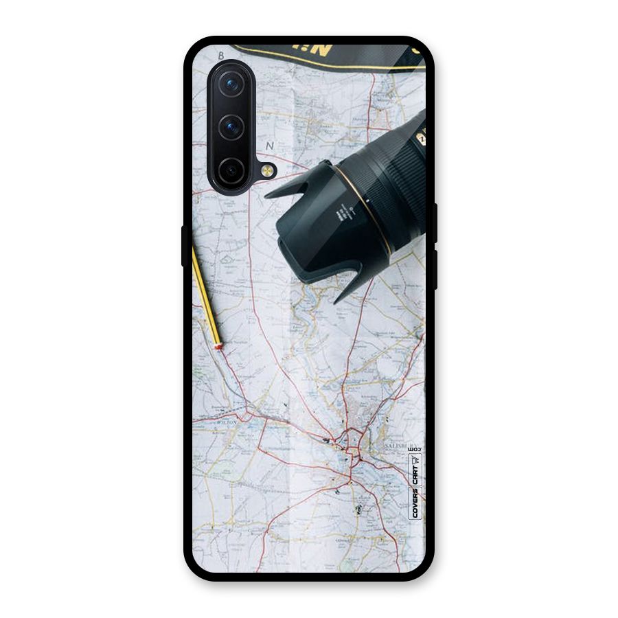 Map And Camera Glass Back Case for OnePlus Nord CE 5G