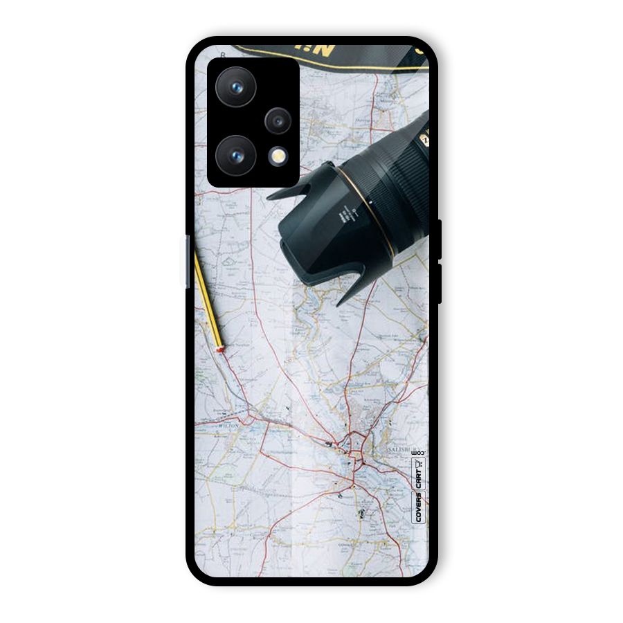 Map And Camera Glass Back Case for Realme 9 Pro 5G