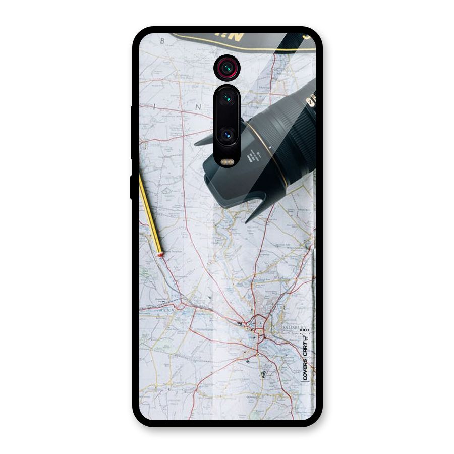 Map And Camera Glass Back Case for Redmi K20