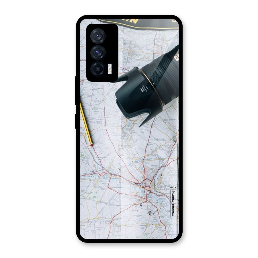 Map And Camera Glass Back Case for Vivo iQOO 7 5G