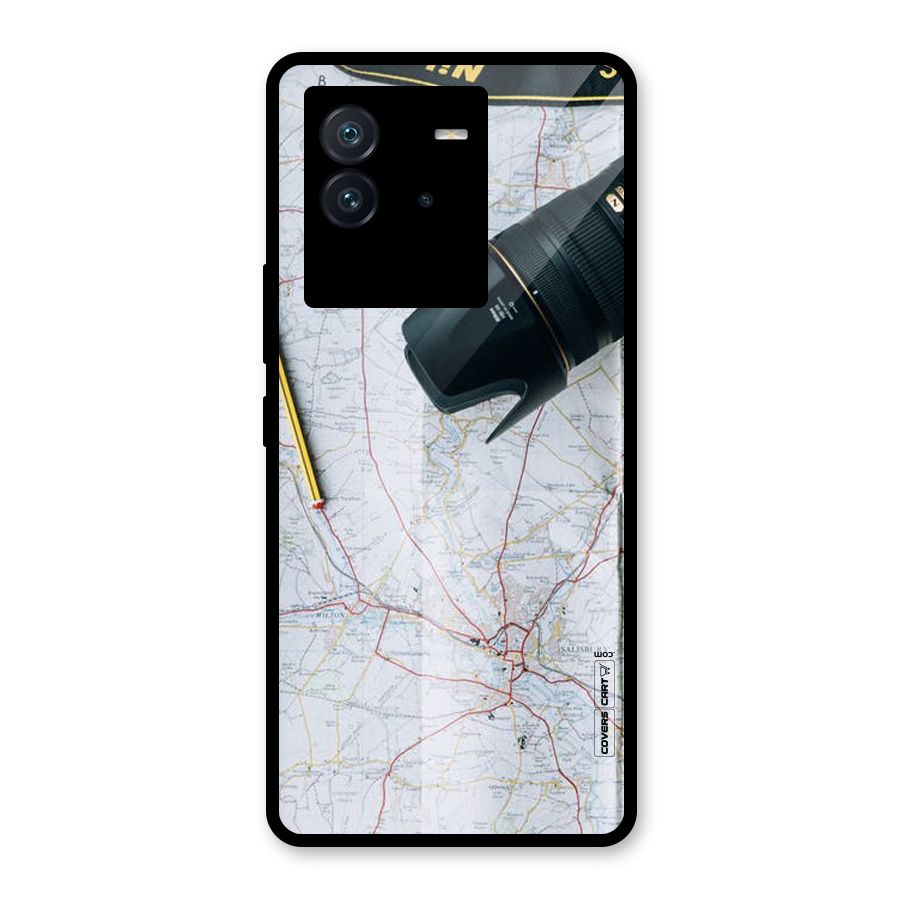 Map And Camera Glass Back Case for Vivo iQOO Neo 6 5G