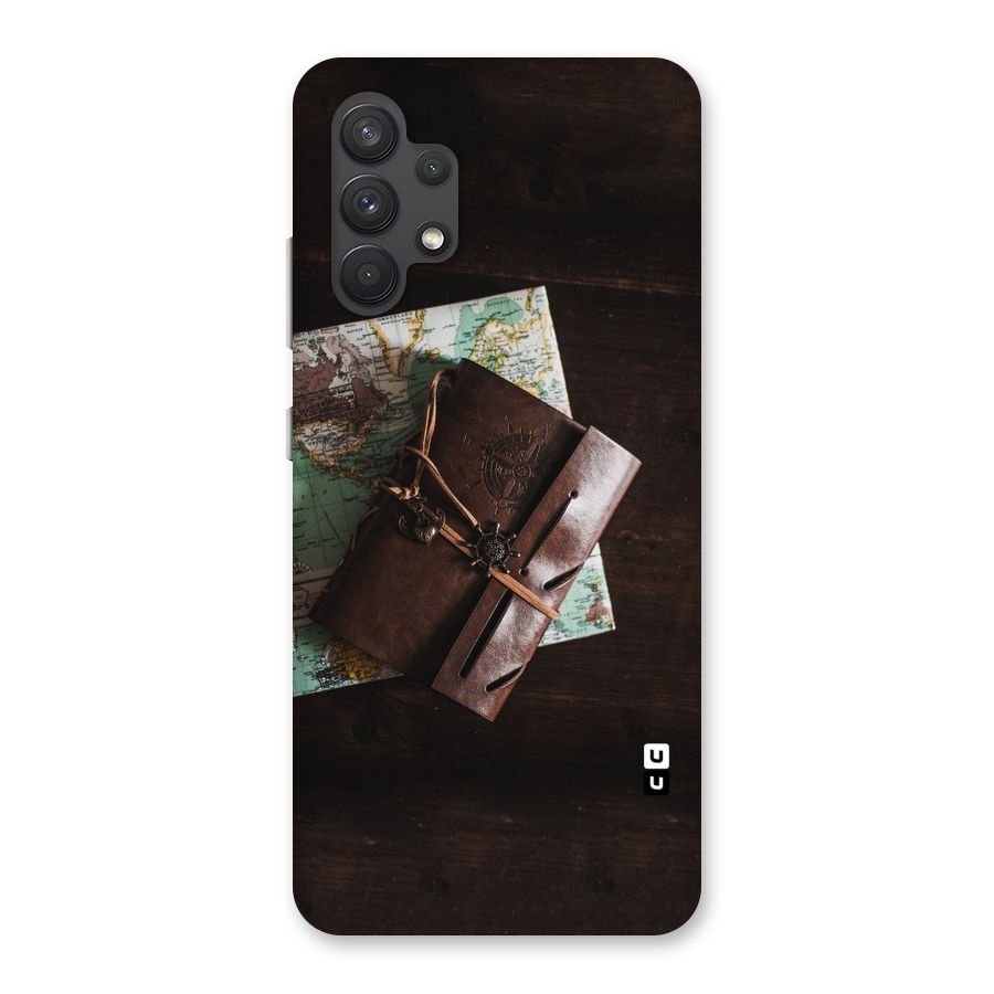 Map Journal Back Case for Galaxy A32