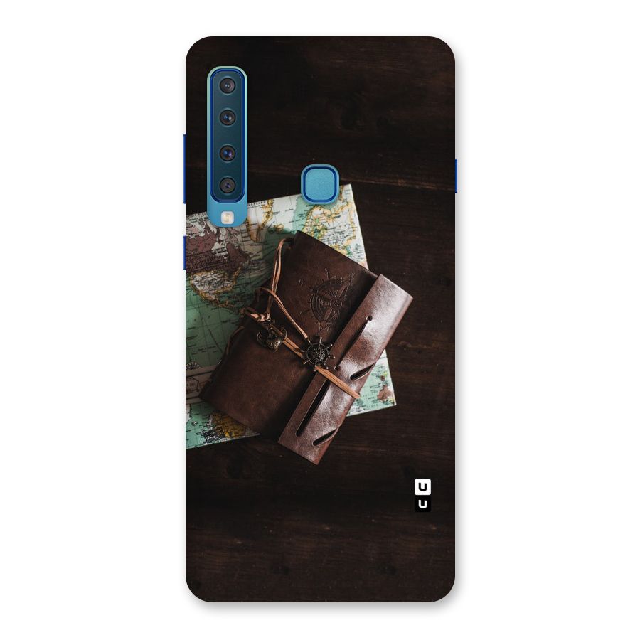 Map Journal Back Case for Galaxy A9 (2018)