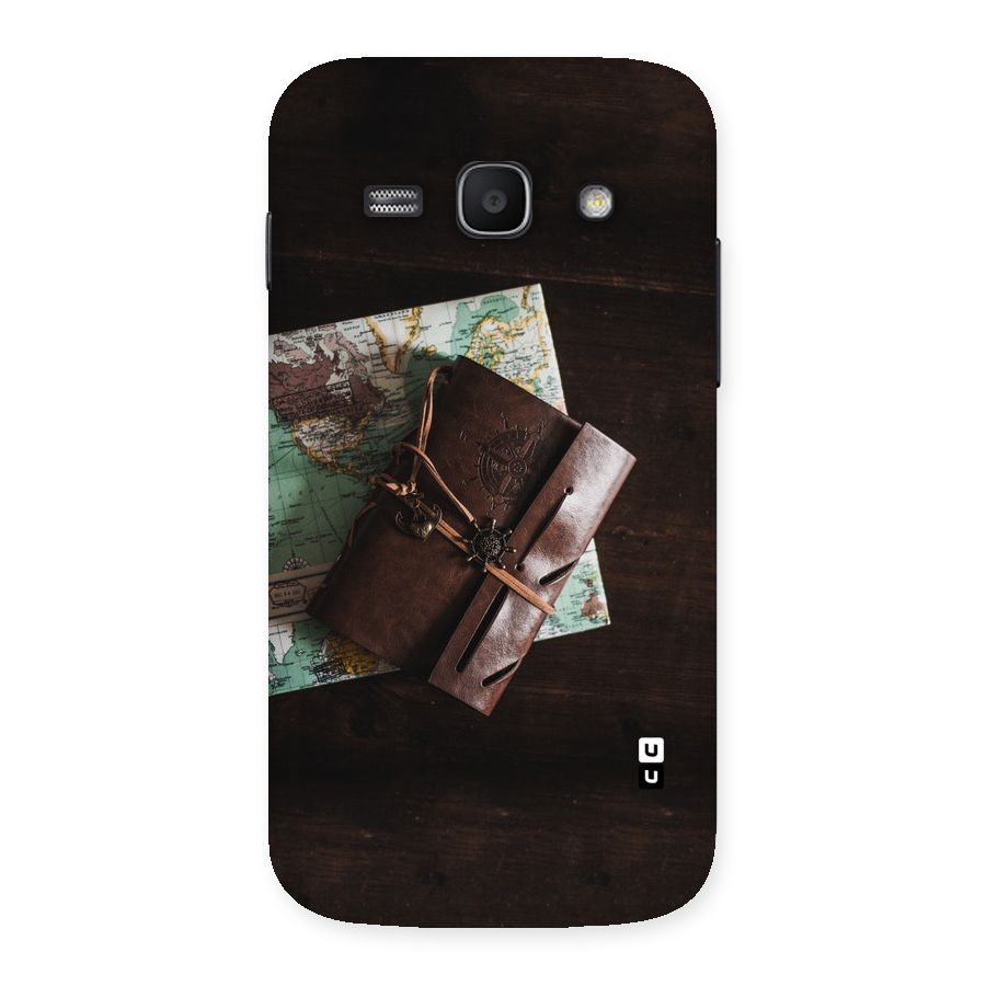 Map Journal Back Case for Galaxy Ace 3