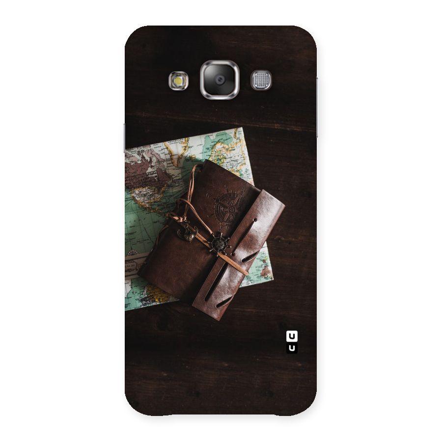 Map Journal Back Case for Galaxy E7