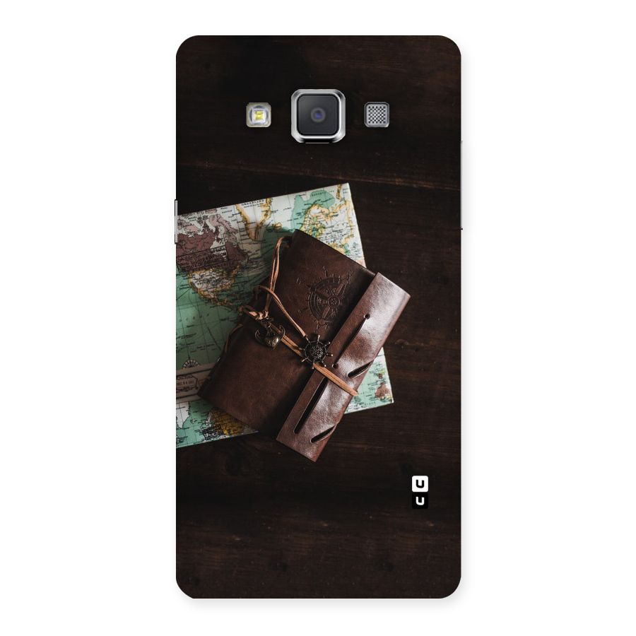 Map Journal Back Case for Galaxy Grand Max