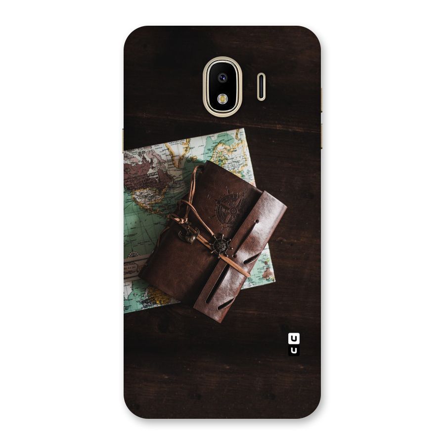 Map Journal Back Case for Galaxy J4