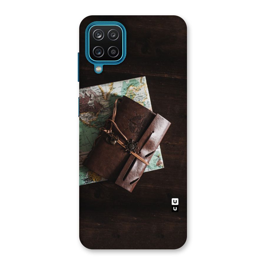 Map Journal Back Case for Galaxy M12