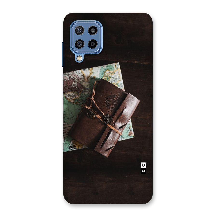 Map Journal Back Case for Galaxy M32