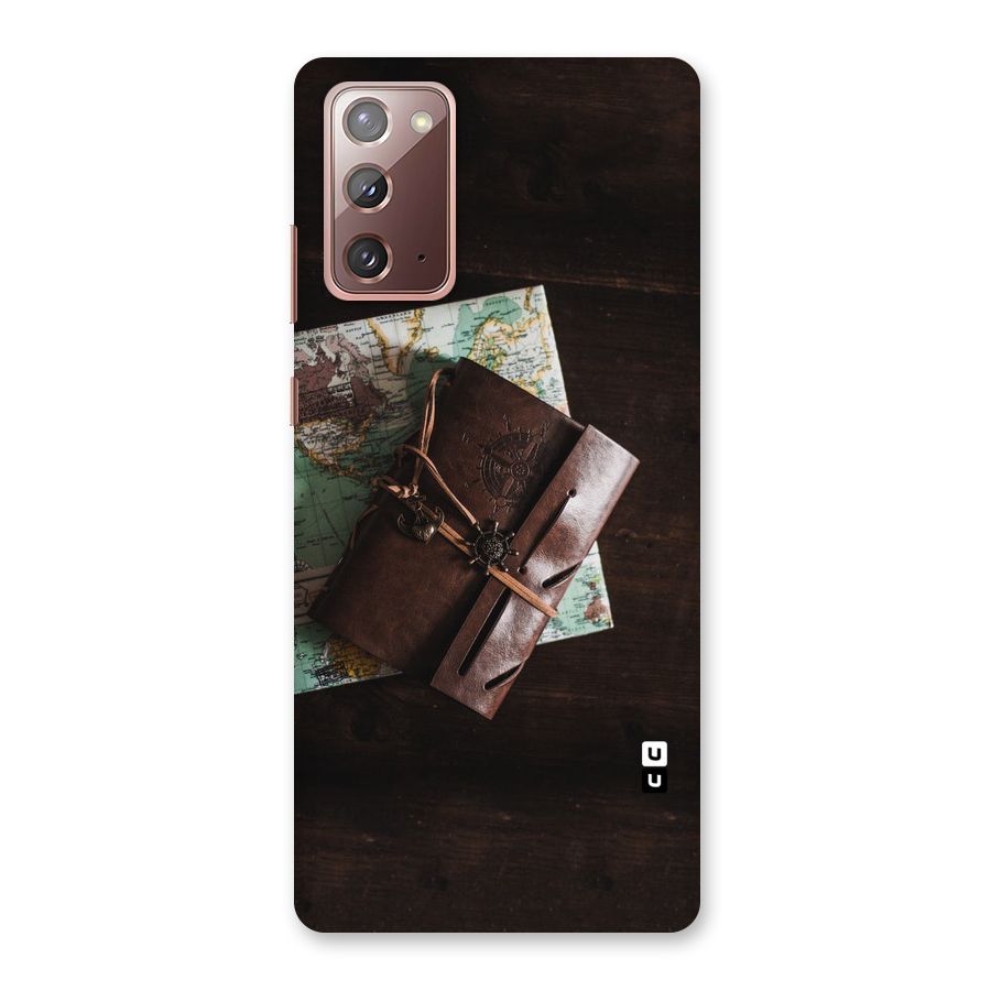 Map Journal Back Case for Galaxy Note 20