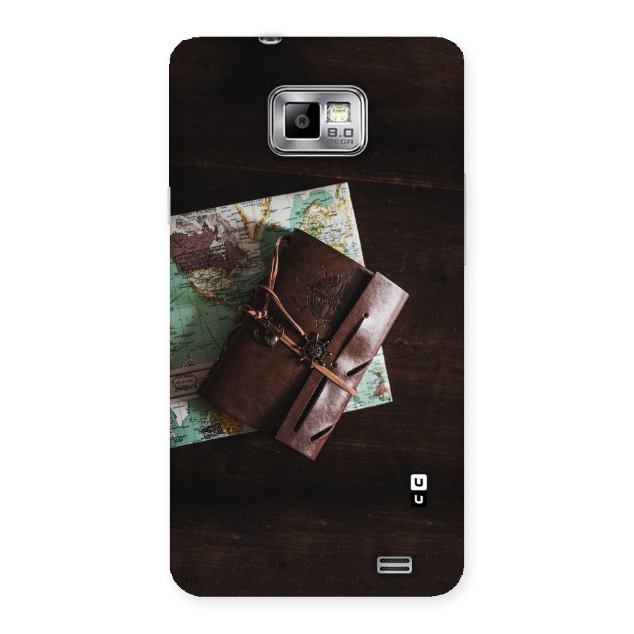 Map Journal Back Case for Galaxy S2